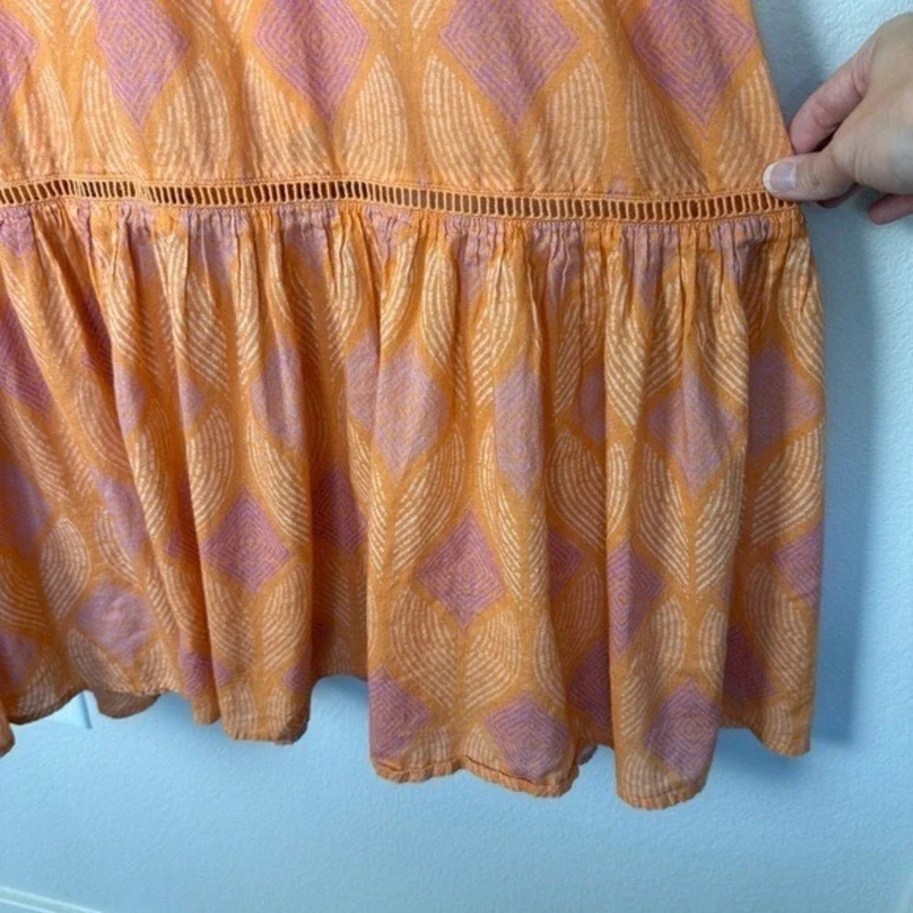 Anthropologie Orange Maxi Dress - Picture 7 of 13